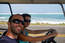 Zwei Selfieopfer umrunden San Andrés.