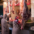 Metzgerei in Marrakesch - oder doch lieber vegetarisch?