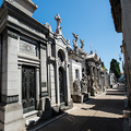 Eine Stadt f&uuml;r die Toten auf dem Friedhof im reichen Stadtteil Recoleta