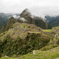 Unglaublich steile H&auml;nge rund um die Ruine Machu Picchu