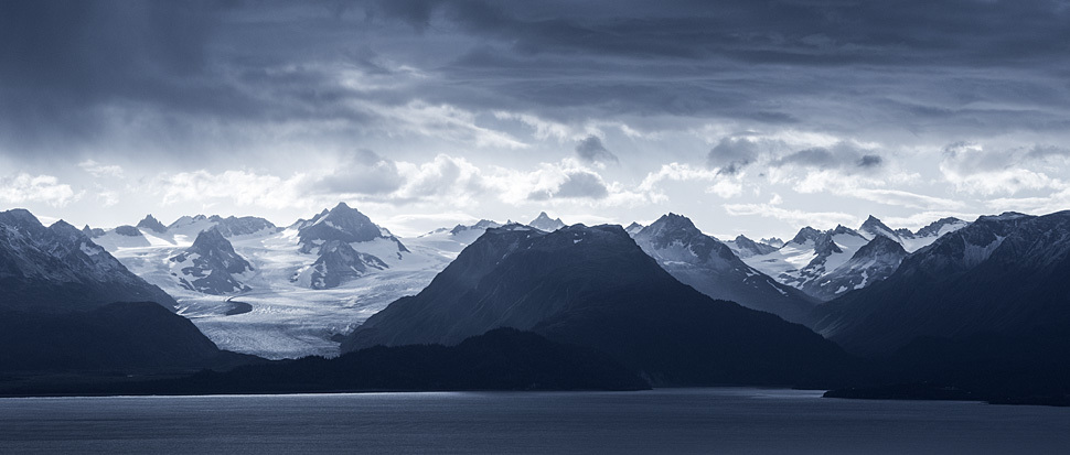 Gletscherwelt bei Homer